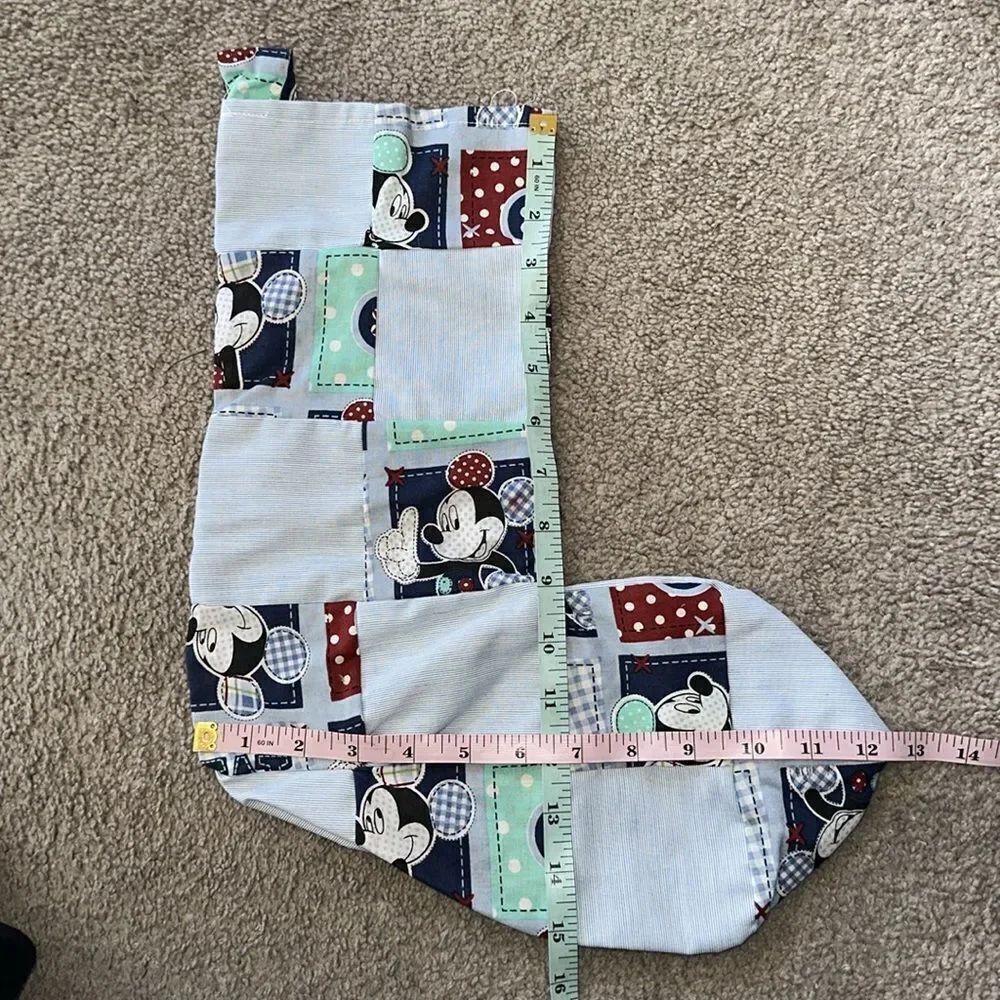 Mickey Mouse Patchwork Stocking! - Picture 4 of 5